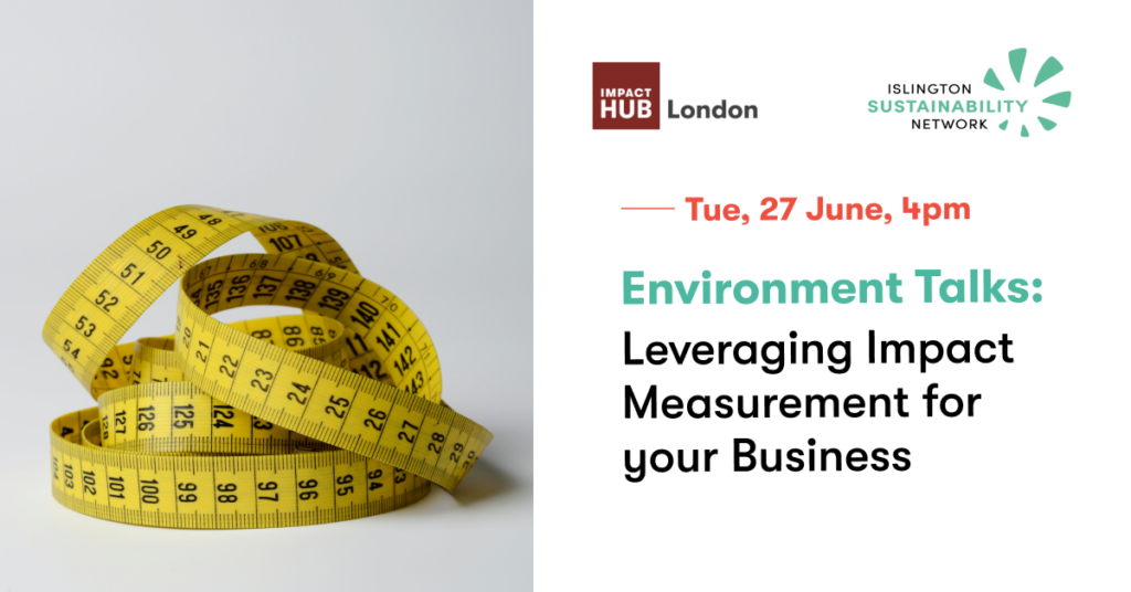 ISN & Impact Hub webinar – Leveraging Impact Measurement in your business, 27 June